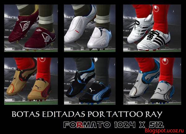Tatto Ray Boot Pack,Pes 2010,Бутсы