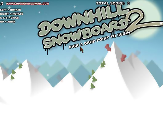 Downhill Snowboard 2